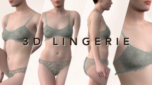 Discover Our Exclusive 3D Lingerie Collection